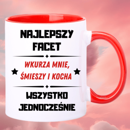 Kubek dla Najlepszego Faceta – Idealny Prezent dla Męża lub Partnera