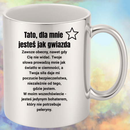 Kubek z okazji Dnia Ojca – prezent z wzruszającym napisem dla kochanego taty