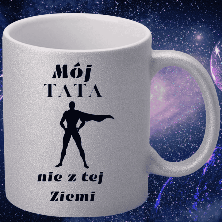 Kubek z napisem „Mój tata nie z tej ziemi” – idealny prezent na Dzień Ojca Kubek z napisem „Mój tata nie z tej ziemi” – idealny prezent na Dzień Ojca