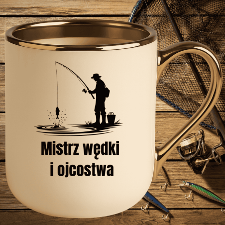 Kubek dla taty wędkarza – prezent na Dzień Ojca dla miłośnika ryb