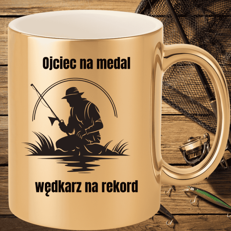 Kubek na prezent dla taty wędkarza – praktyczny i zabawny