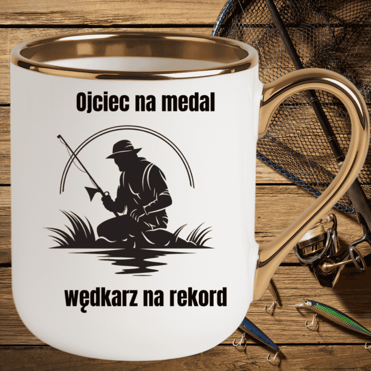 Kubek dla wędkarza – prezent dla taty, który zawsze coś złowi Kubek dla wędkarza – prezent dla taty, który zawsze coś złowi