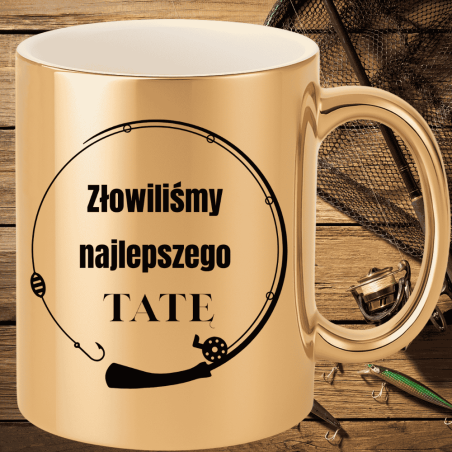 Kubek z motywem wędkarskim – idealny prezent dla taty na Dzień Ojca