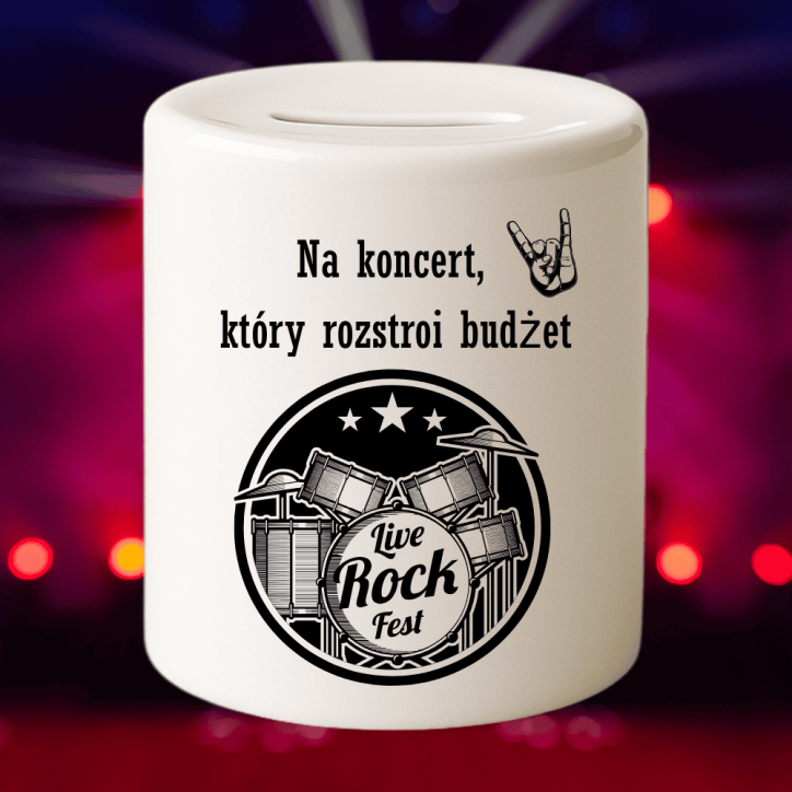 Skarbonka dla fana rocka – koncertowe oszczędności