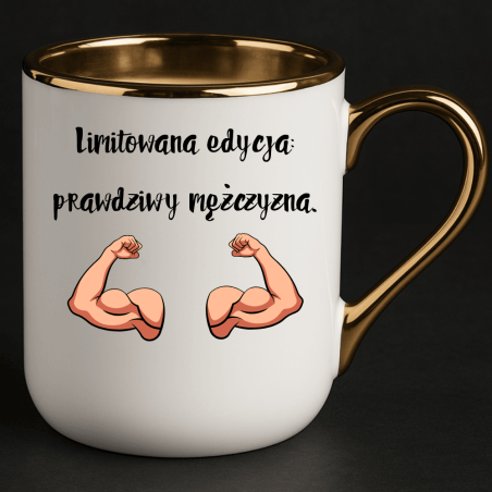 Elegancki kubek do kawy z nadrukiem – prezent dla mężczyzny dla chłopaka
