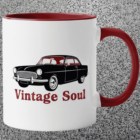 Kubek do kawy dla kierowcy – retro car, „Vintage Soul”