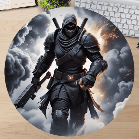 Podkładka okrągła od mysz dla gamerów