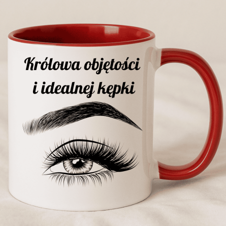 Stylowa przerwa lash stylist kubek z dopasowanym wzorem świetny pomysł na prezent
