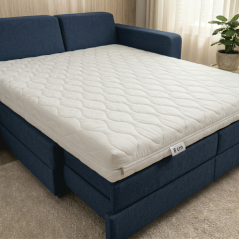 Materac nawierzchniowy Topper H4 8 cm – twarda nakładka masująca, 7 stref