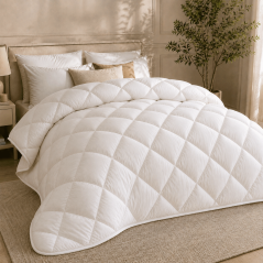 Gruba kołdra zimowa 220x240 500 g/m² – duża, ciepła, dla dwojga