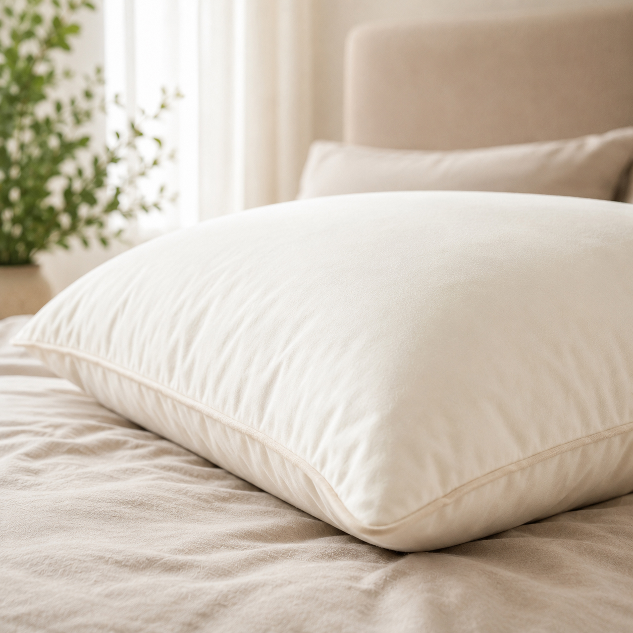 Naturalne wypełnienie poduszki półpuchowej 70x90 puch i pierze 1,8 kg